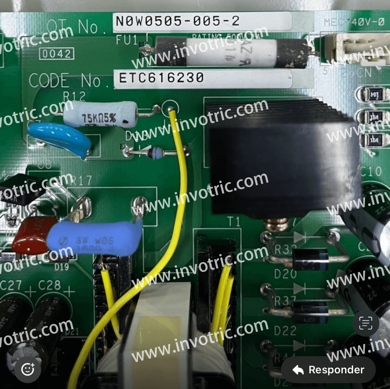 CIMR-P5M4220 Yaskawa inverter power board ETC616230 in stock