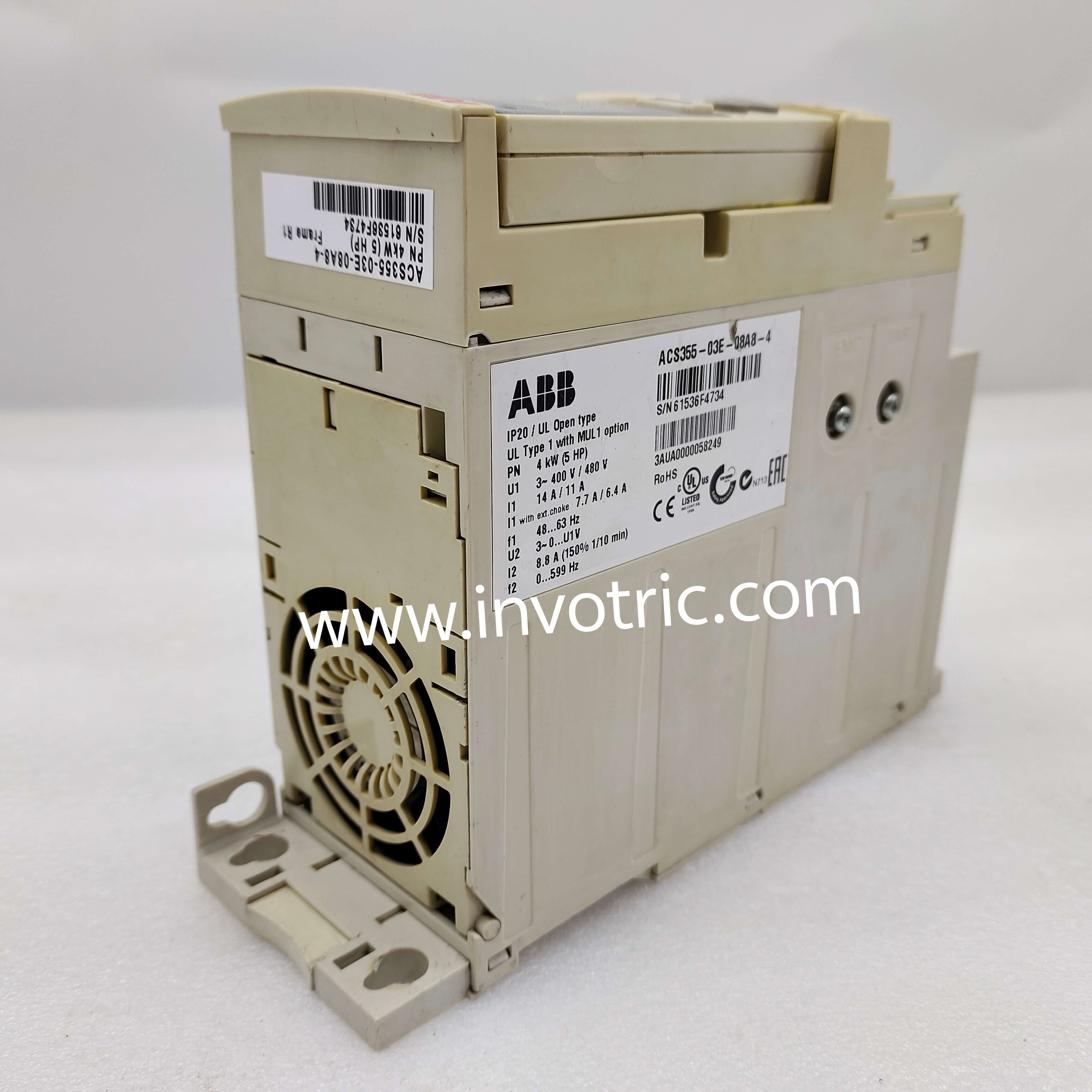 380-480V ACS355-03E-08A8-4+B063 AC Frequency Inverter-1