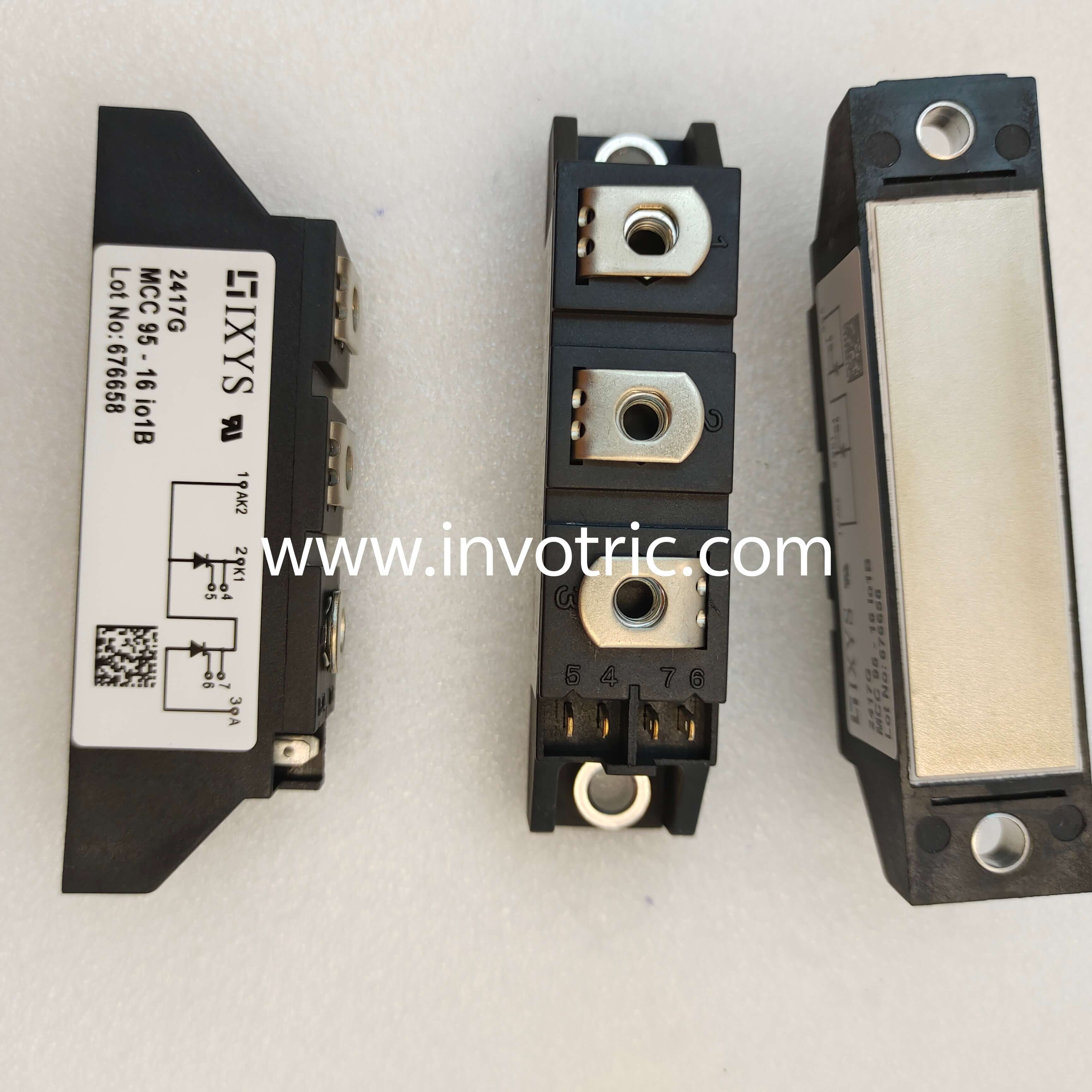 Power IGBT Module MCC 26-16, MCC 162-16 IO1, MCC 312-16IO1-1