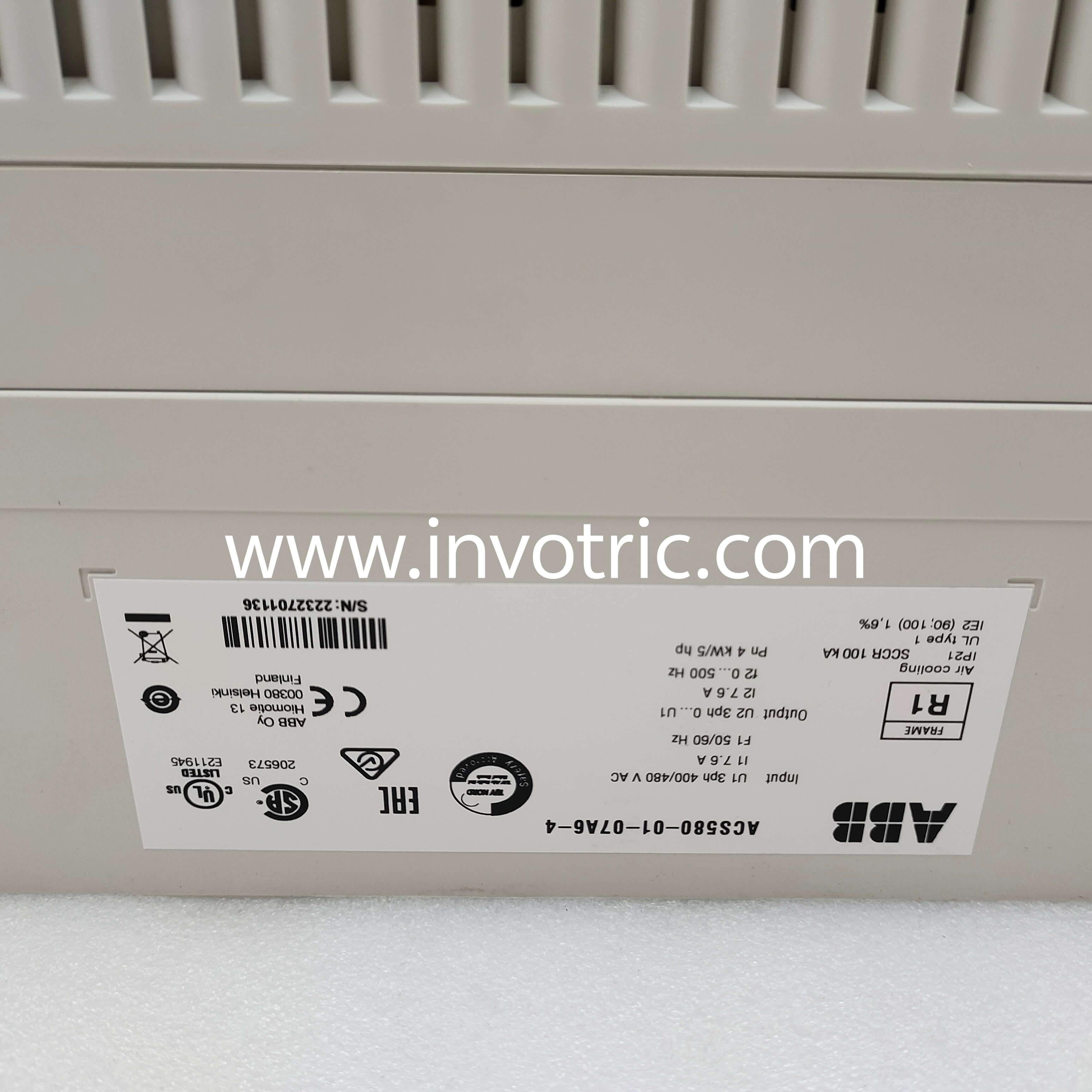 ACS580-01-07A6-4-2