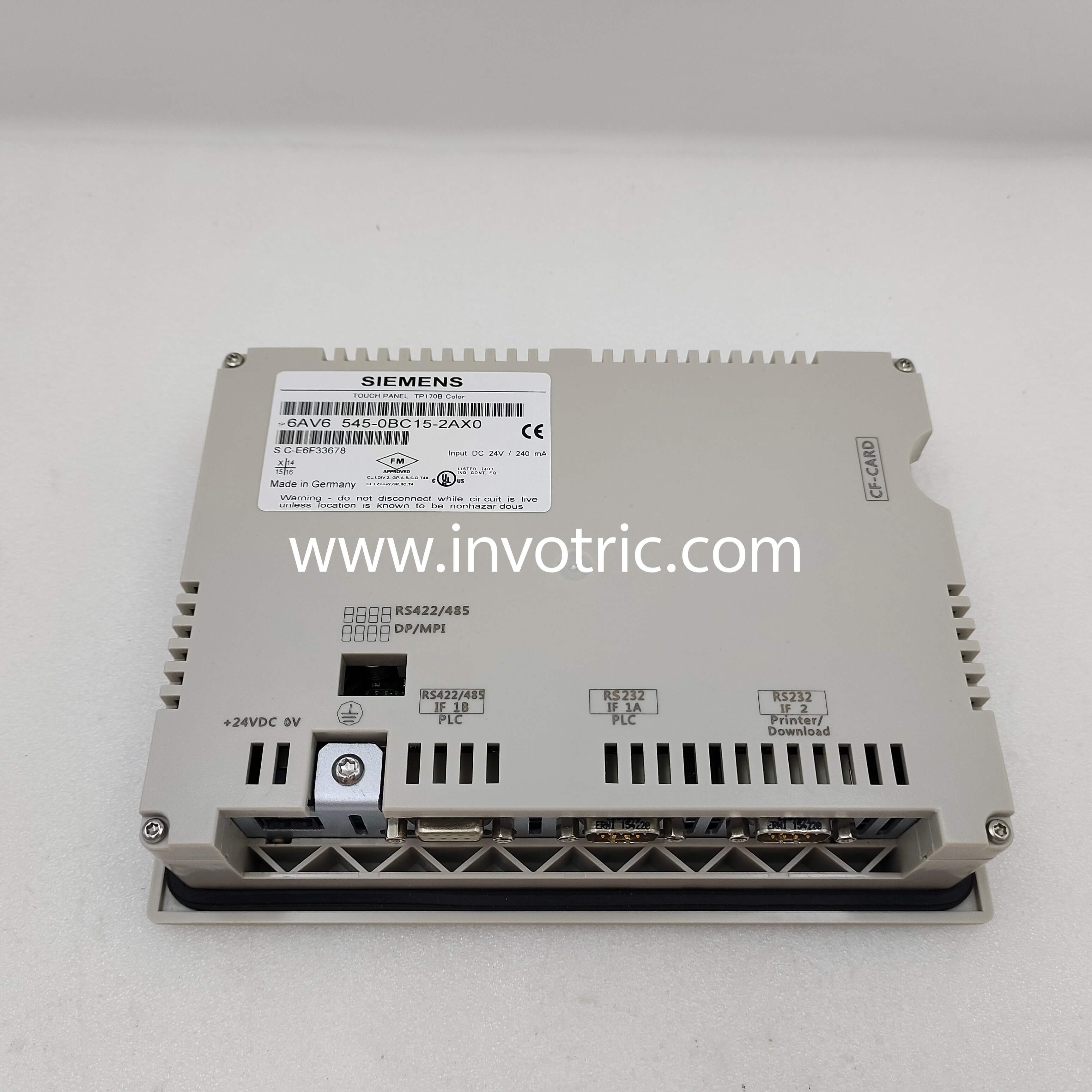6AVG545-0BC15-2AX0 6AV6 545-0BC15-2AX0 | Siemens | Simatic TP170B-3