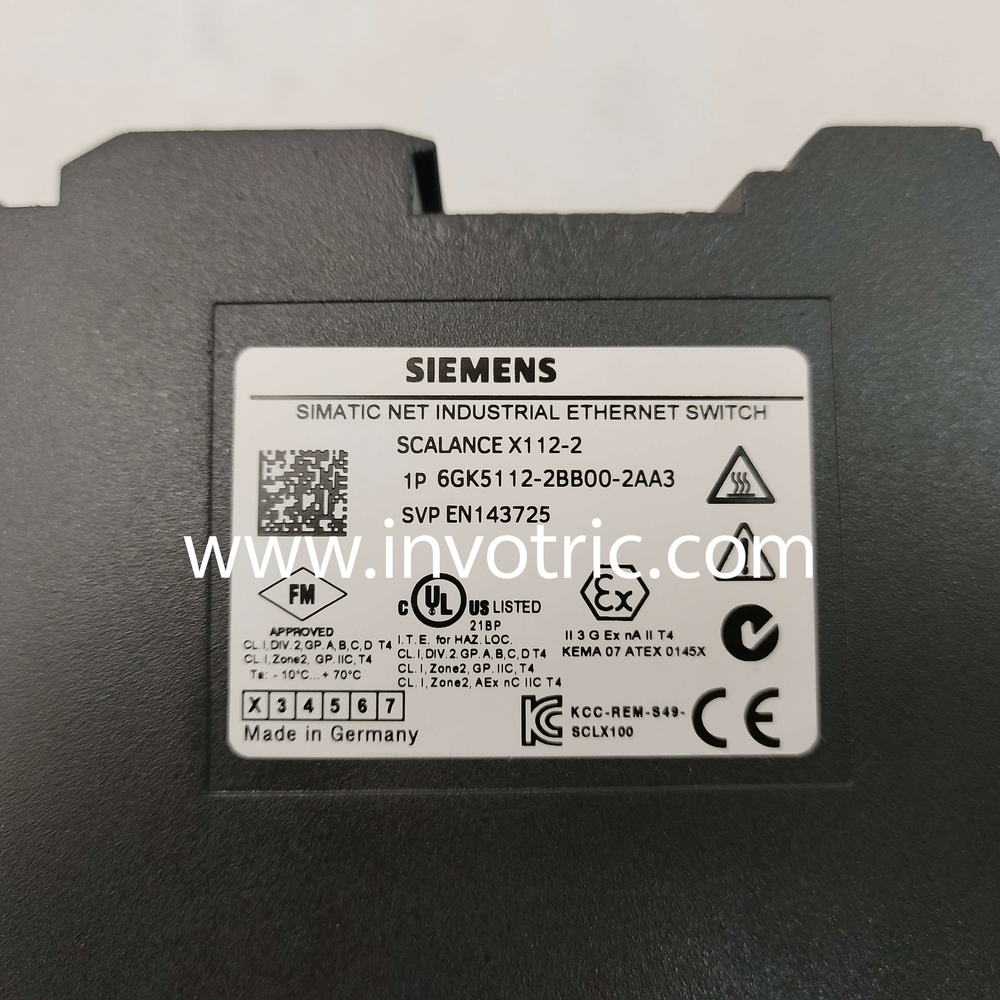 Siemens X112-2 модуль переключателя 6GK5112-2BB00-2AA3-2